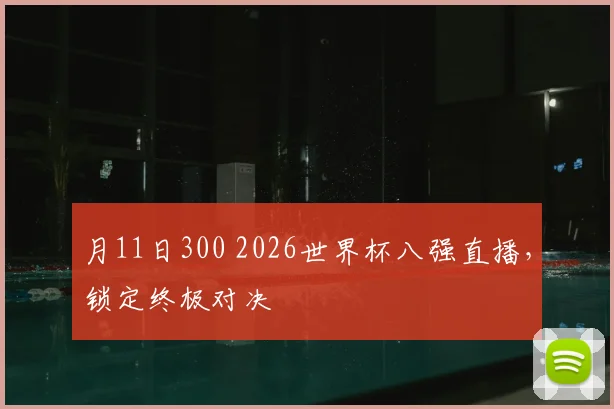 月11日300 2026世界杯八强直播,锁定终极对决